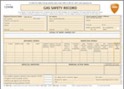 example of a CP1 Landlord Safety Certificate